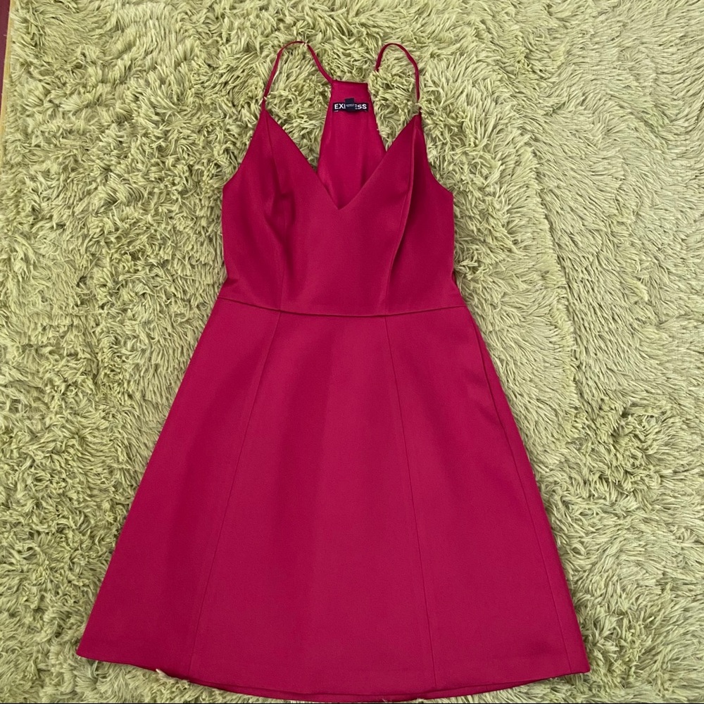 Express Satin Mini Dress